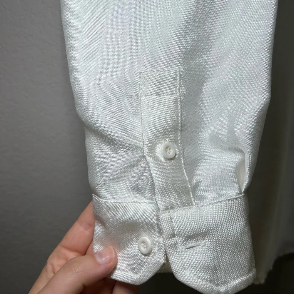 C/MEO Collective White Button Down Shirt women’s small classic minimal career - Picture 3 of 8